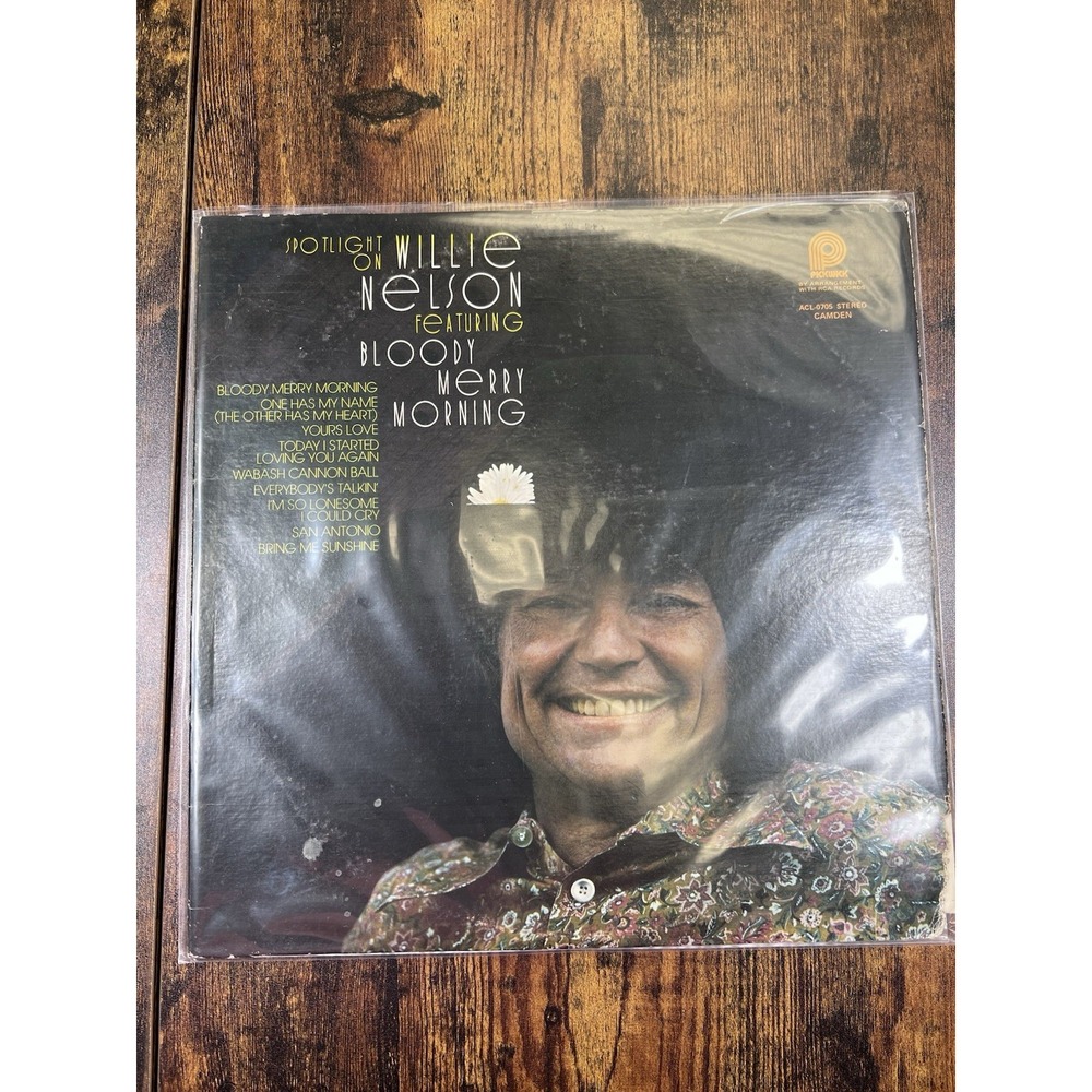 WILLIE NELSON - Bloody Merry Morning (1974) - 12" Vinyl Record LP
